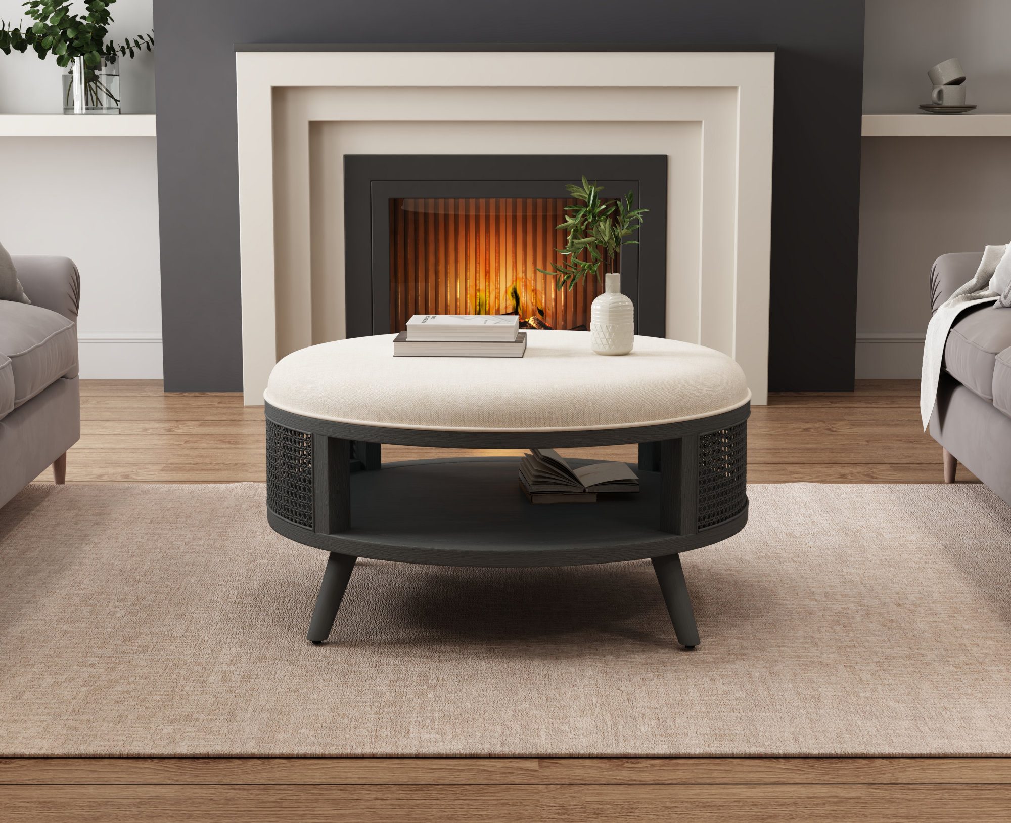 Coffee Table POTHOS Pothos & Round Bronx アクタス Reviews with